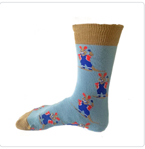 Flying Doctor Socks (kids) - Kangaroo